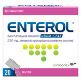 Enterol, 250 mg, 20 sobres