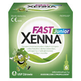 Xenna Fast Junior, microinfusión para niños mayores de 1 año, 6 unidades