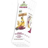 Barrita de cereales ecológicos, plátano, uvas y aronia, 4 uds x23g, Erdbar