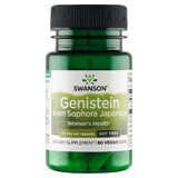 Swanson Genisteína de Sophora japonica 125 mg, 60 cápsulas vegetales