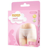 Neno Panties, braguitas posparto reutilizables, talla M, 2 piezas