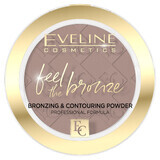 Eveline Cosmetics Feel The Bronze, polvos bronceadores, 01 Milky Way, 4 g