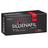 Sildenafilo Aristo 50 mg, 4 comprimidos