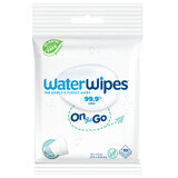 WaterWipes OnTheGo Bio, toallitas húmedas, refrescantes, 10 unidades