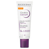 Bioderma Cicabio Creme+, crema calmante y reparadora, FPS 50+, 40 ml