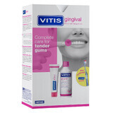 Kit Vitis Gingival, collutorio 500 ml + dentifricio 100 ml + spazzolino 1 pz.