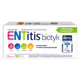 ENTitis Biotics, a partir de 3 años, sabor fresa, 10 comprimidos