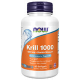 Now Foods Krill Oil, aceite de krill 1000 mg, 60 cápsulas