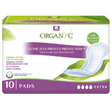 Organyc, absorbentes para incontinencia urológica, Extra, 10 uds.