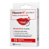 Hascovir Protect, parches herpes, 15 uds.