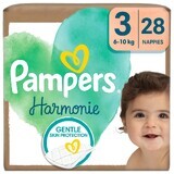 Pampers Harmonie, scutece, mărimea 3, 6-10 kg, 28 buc