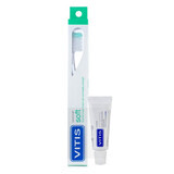 Vitis Soft, cepillo de dientes, suave, 1 ud + pasta de dientes, 15 ml