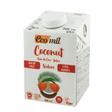 Boisson au lait de coco non sucrée, 500 ml, Ecomil