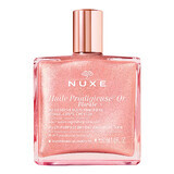 Nuxe Huile Prodigieuse Florale, aceite seco con partículas doradas para cuerpo, rostro y cabello, 50 ml