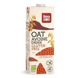 Bautura vegetala de ovaz fara gluten Bio, 1 litru, Lima