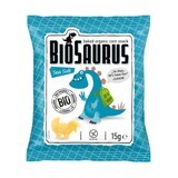 BioSaurus, Bio chips de maíz tostado con sal marina, 15 g