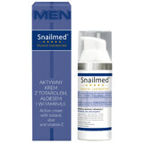 Crema lipoactiva normalizante de caracol para hombre, 30 ml