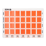 SEMA Protect, caja de medicación semanal con cuatro cámaras