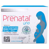 Prenatal Uno, 30 cápsulas + DHA, 30 cápsulas