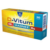 D-Vitum 2000 IU Magnesium B6, 30 capsules