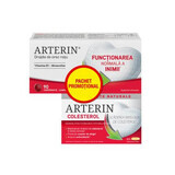 Pack Arterin Colesterol + Arterin Función Cardiaca Normal, 90 + 90 comprimidos, Omega Pharma