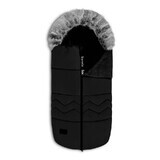 Saco de invierno universal para silla de paseo Frode, Black Carbon, Lionelo