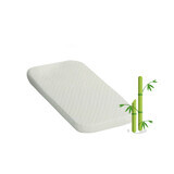 Bamboo mattress and cover with bamboo inserts for the cot, 30 x 70 cm, Rosa