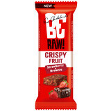 ¡BeRAW! Crispy Fruit, Crispy Fruit, fresa y brownie, 40 g