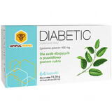 Diabéticos, Gymnema sylvestre 400 mg, 64 cápsulas