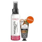 Marion Natura Silk spray de seda, 130 ml + crema de manos nutritiva con coco y piña, 50 ml gratis