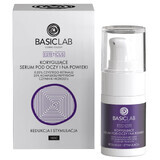 BasicLab Esteticus, suero corrector de ojos y párpados con retinal puro al 0,03%, para la noche, 15 ml