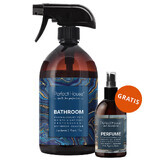 Perfect House Bathroom, detergente per il bagno, 500 ml + profumo per ambienti, pepe rosa e ambra, 100 ml in omaggio