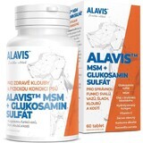 Alavis MSM + GLUCOSAMINE SULFATE 60 comprimate