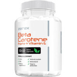 Zerex Beta-carotene Forte + Vitamin E - radiant and youthful skin 60 softgels