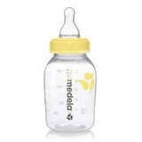 Biberon PP cu tetina din silicon flux lent marimea S, 150 ml,  Medela