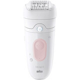 Braun Silk-épil 5, Depiladora 5-230, blanco/rosa