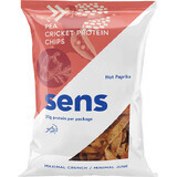 Sens Protein crisps with cricket protein - Poppy and sea salt 80g