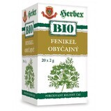 Herbex Organic Fennel Herbal Tea 20 x 2 g