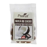 Bolas de coco envueltas en chocolate con leche, 100 gr, Pronat