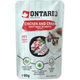 Ontario Huhn und Krabben in Brühe 80 g