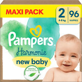 Pampers Harmonie Bebé talla. 2, 96 pzs