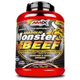 Amix Anabolic Monster Monster BEEF 90% Protein Strawberry-Banana. 2200 g