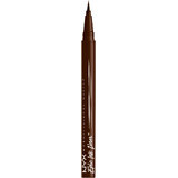 NYX Professional Makeup Epic Ink Liner, wasserfester Eyeliner - Milchschokolade