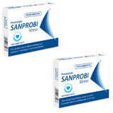 Sanprobi Stress Psychobiotic, 2 x 20 cápsulas