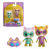 Set de juego con 2 figuras y accesorios, +3 años, Varios Modelos, SuperKitties