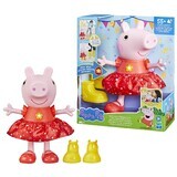 Figurina interactiva Peppa's Muddy Puddles Party, 30 cm, +3 ani, Peppa Pig