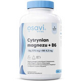 Osavi Citrate de Magnésium 375mg + B6 4.2mg - 180 gélules