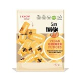 Toffee ecológico sin gluten con sabor a jengibre, 150 g, Superfudgio