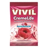 Caramelo Creme Life Classic Crema de Frambuesa sin Azúcar, 110g, Vivil