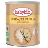 Cereales ecológicos con vainilla y quinoa, +6 meses, 220g, BabyBio